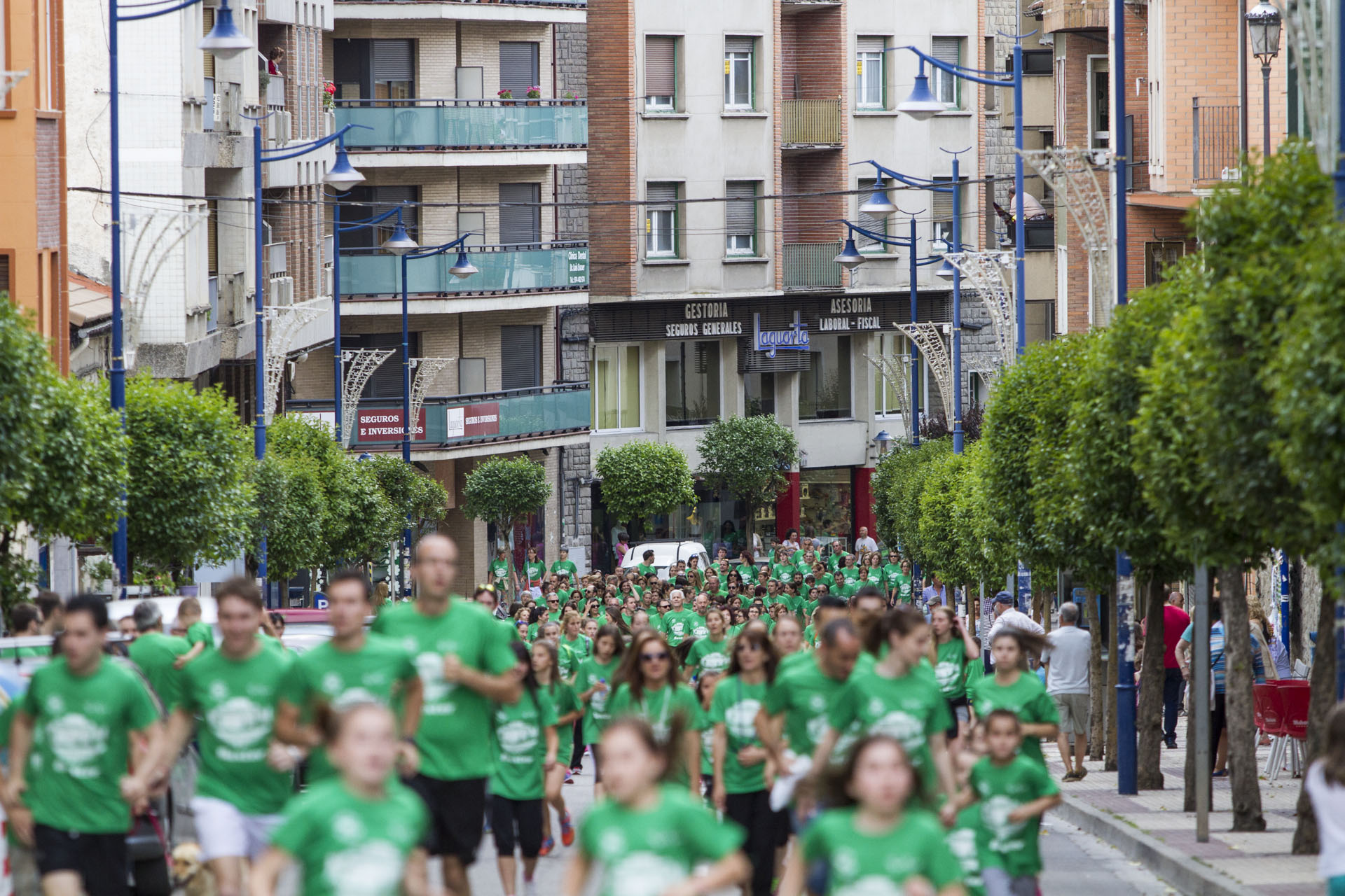 marcha por la vida sabiñanigo